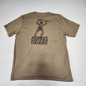 Zero Foxtrot T-Shirt XL Certified Stacker Since 1953